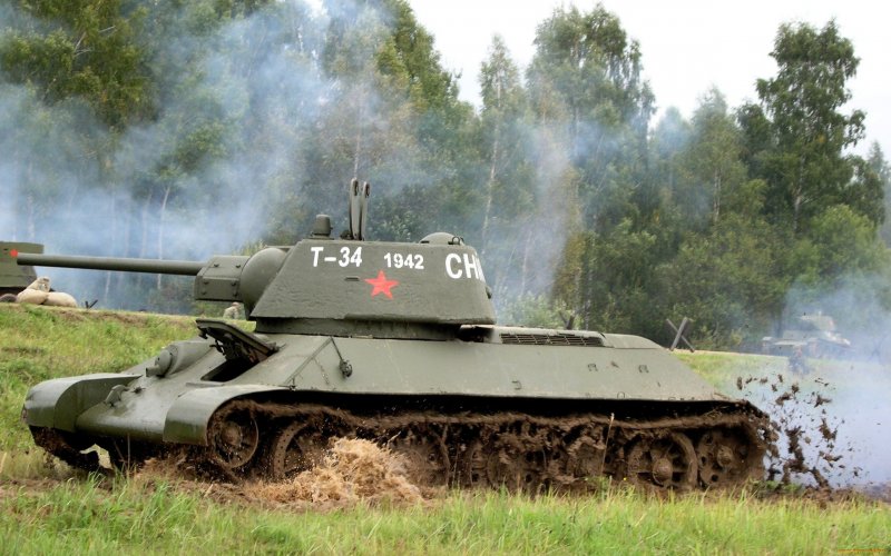 Военная техника танки т34 76