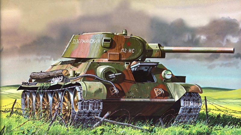 Т34 85 зенитка