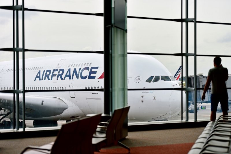 Air France Шарль де Голль