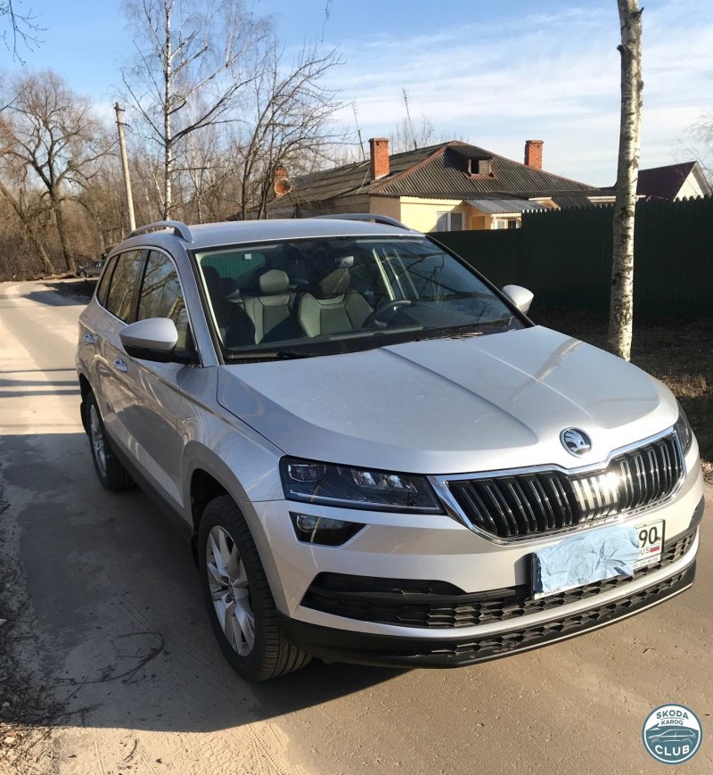 Skoda Karoq Sportline чёрный