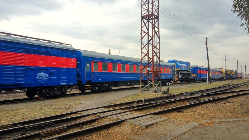 Ремонтный поезд РЖД