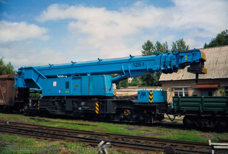 ЖД кран ЕДК 1000