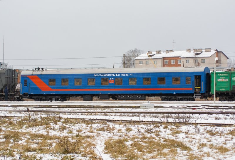 Восстановительный поезд 3033