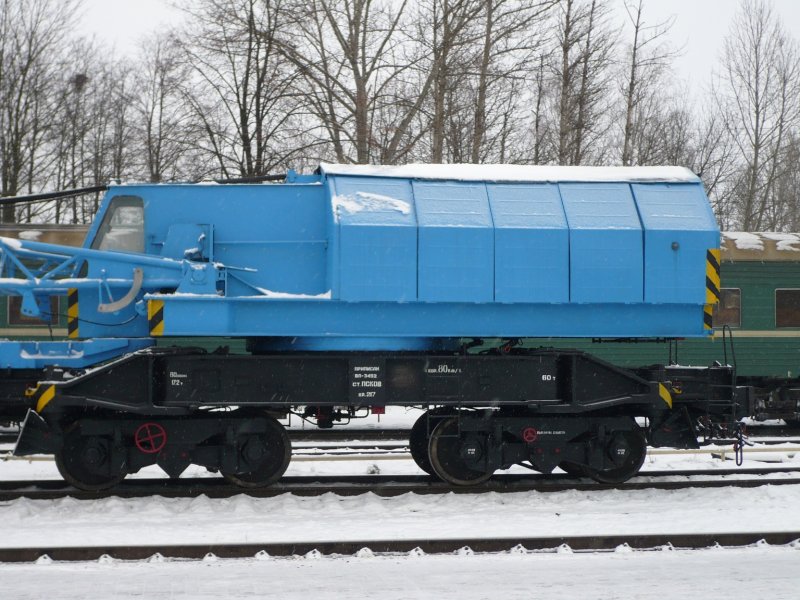 Железнодорожный кран EDK 300/2