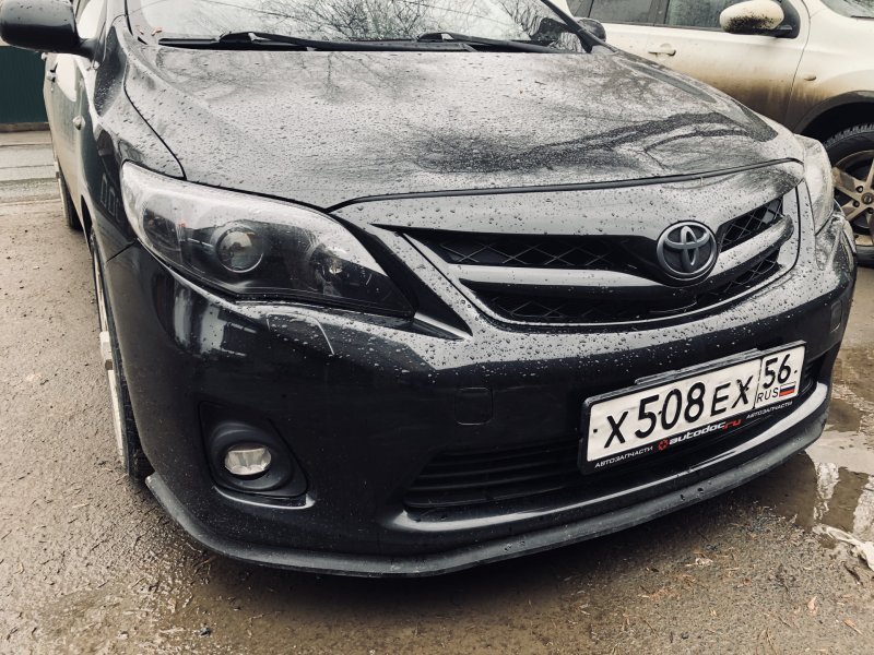 Toyota Corolla e150 антихром