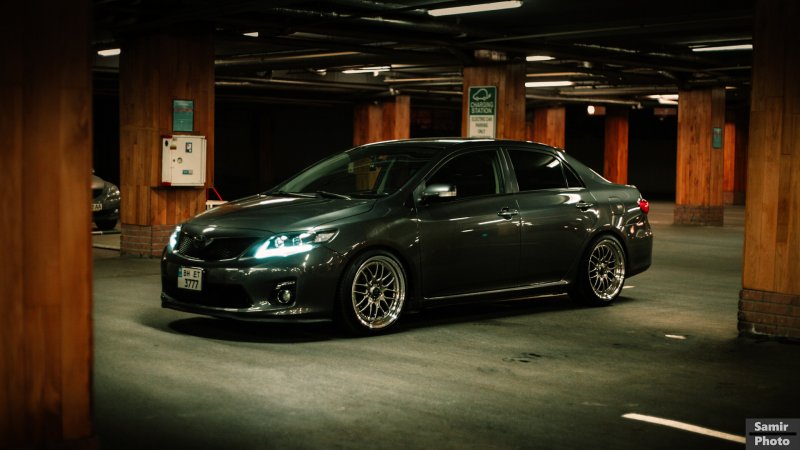 Toyota Corolla e140 stance
