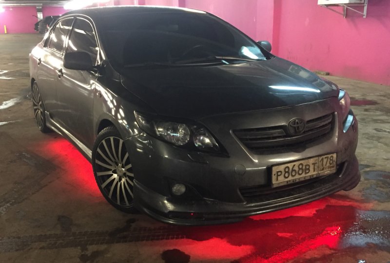 Toyota Corolla e150 антихром