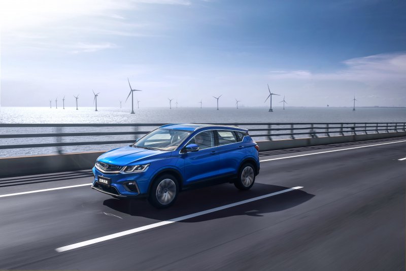 Geely кроссовер 2020 Coolray