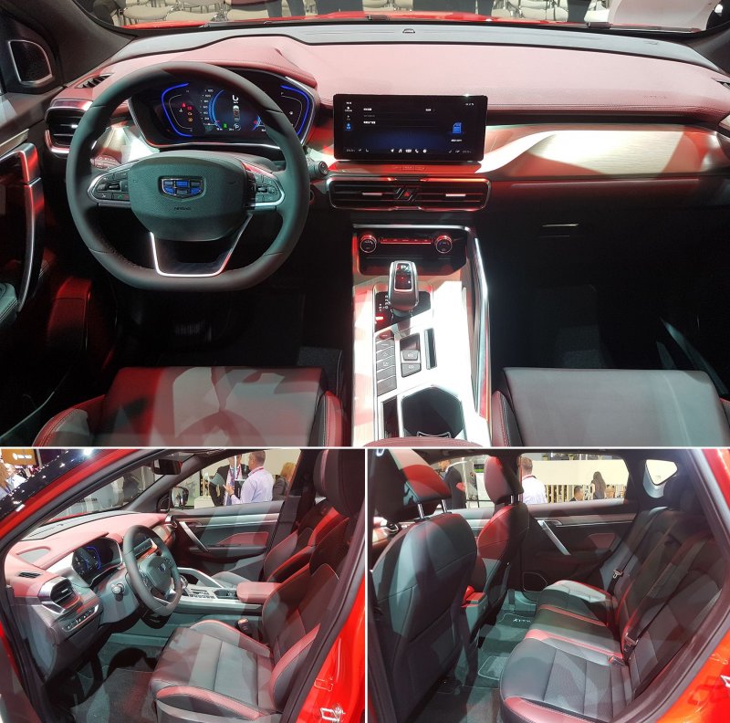 Кроссовер Geely sx11 салон