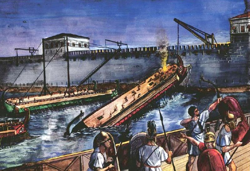 Осада Сиракуз Архимед