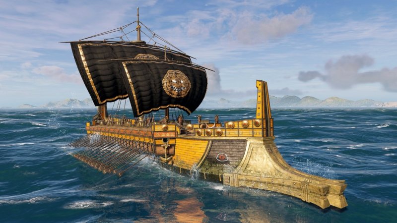 Assassin's Creed Odyssey корабль