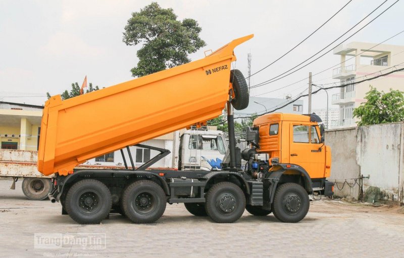 КАМАЗ 6540 С прицепом