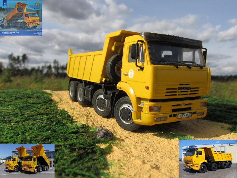 КАМАЗ 6540 самосвал models
