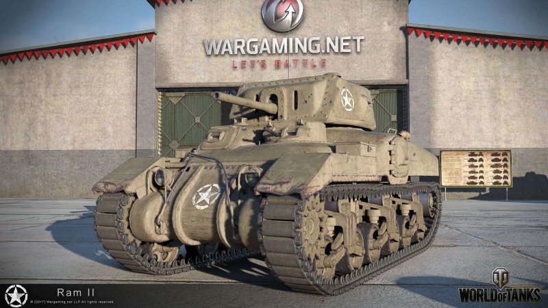 Ram 2 танк WOT Blitz