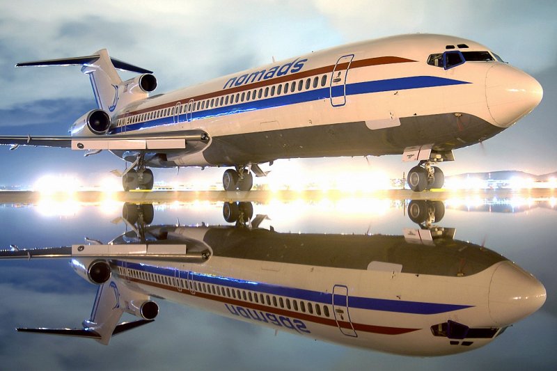 Боинг 727 трап