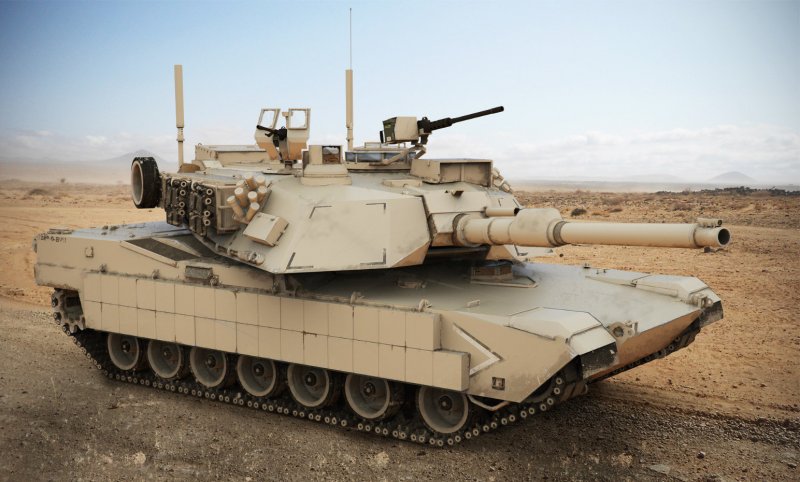 Танк США - m1a2 Абрамс