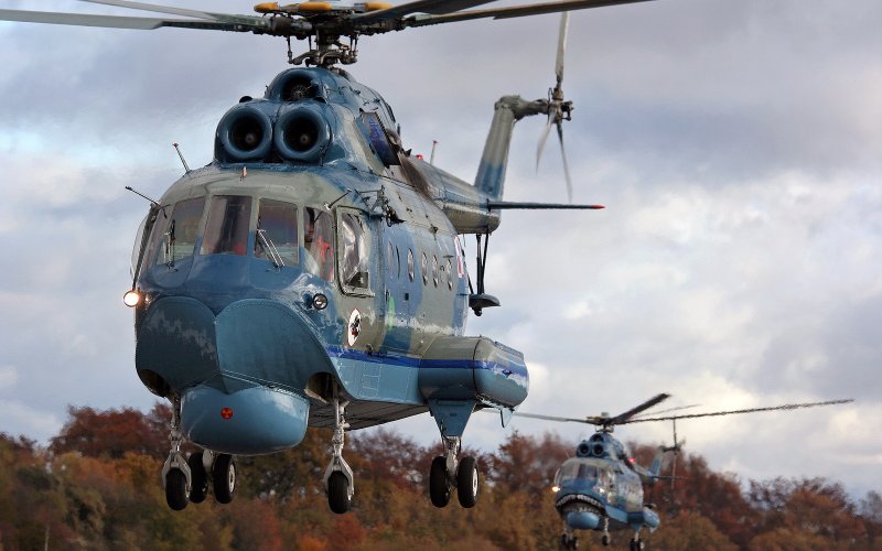 Ми-28 шасси