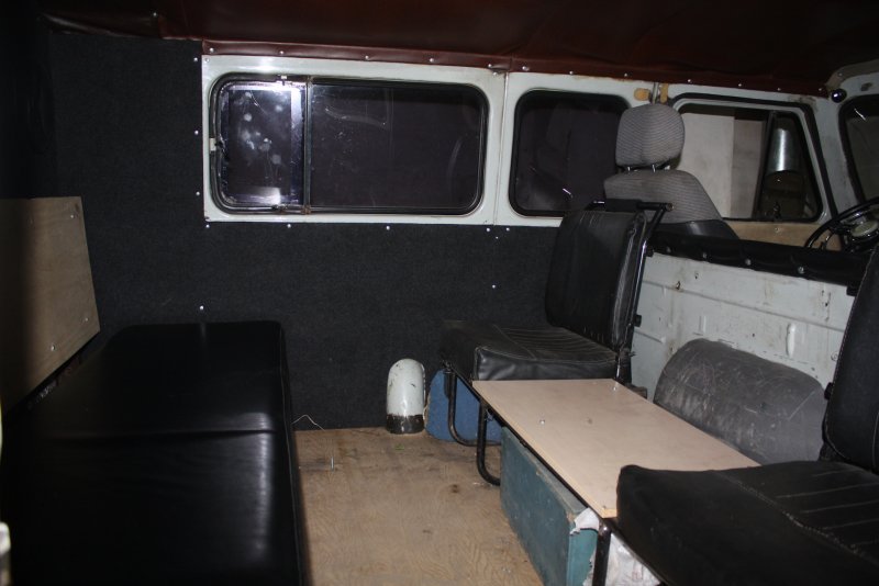 UAZ 3909 салон