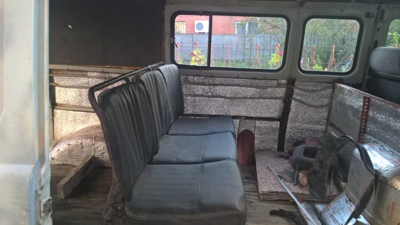 Водительское место УАЗ-3909