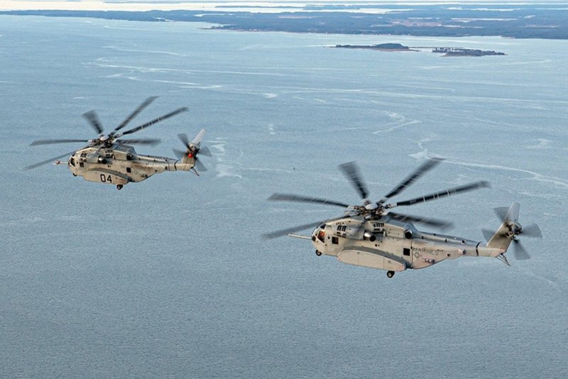 Sikorsky Ch-53e кабина