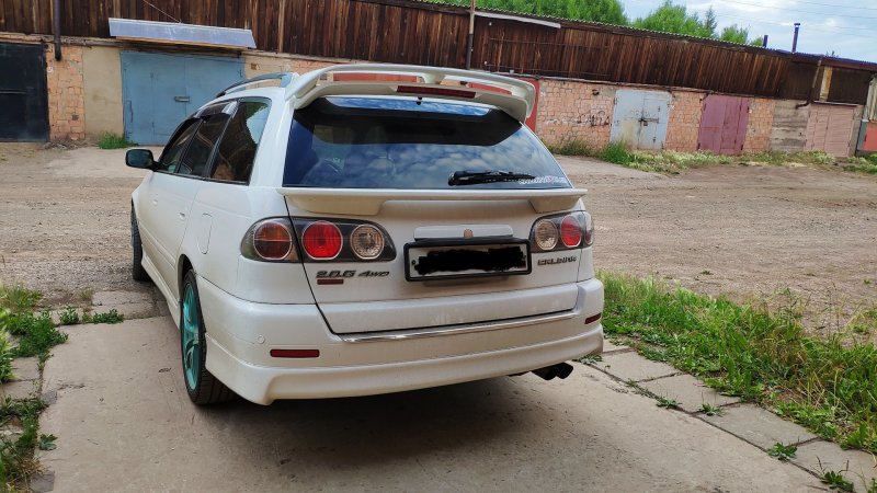 Спойлер Тойота Caldina 2002