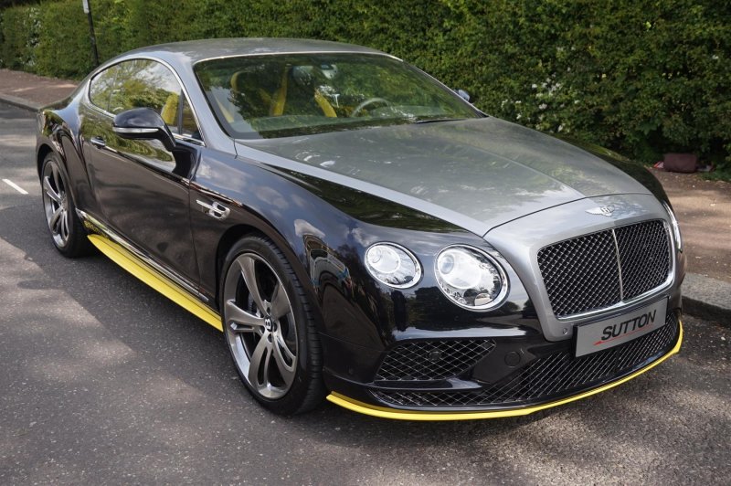 2003 Bentley Continental gt черный