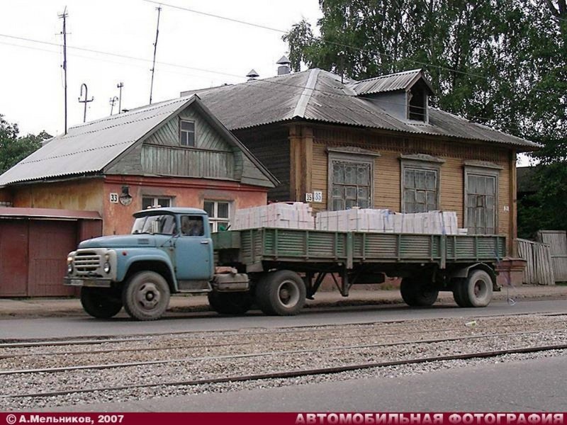 Полуприцеп плитовоз ЗИЛ