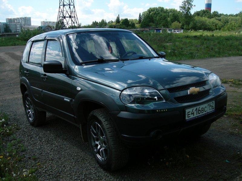 Niva Chevrolet цвет Сочи