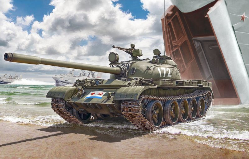 MINIART 1/35 Советский танк т-55а 1965 г. с интерьером