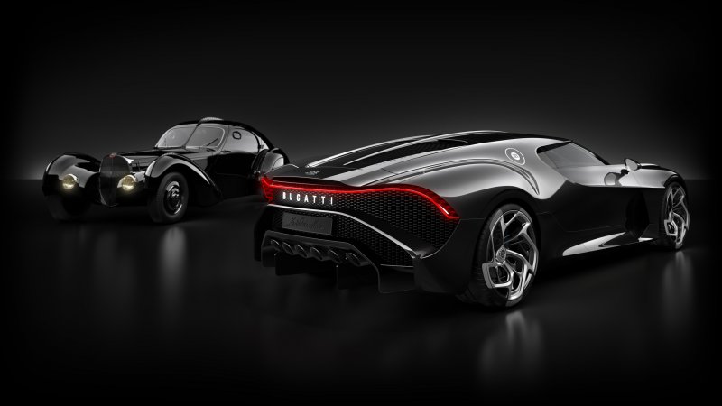 Bugatti 2020 Centodieci автомобиль