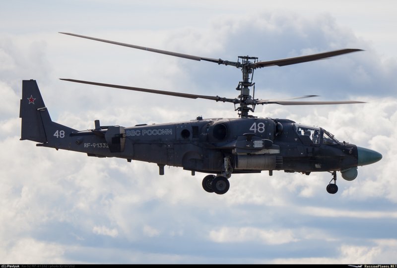 Вертолет ka-52 Hokum b