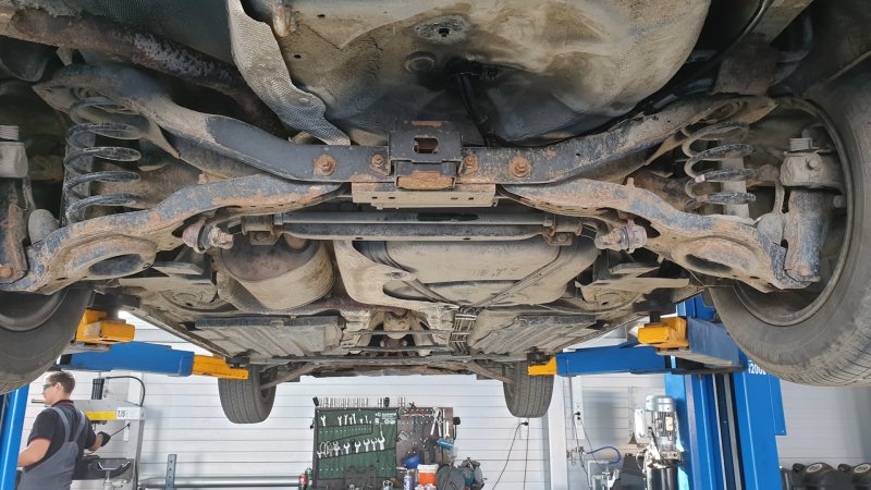 Задняя подвеска Mazda 3 BK