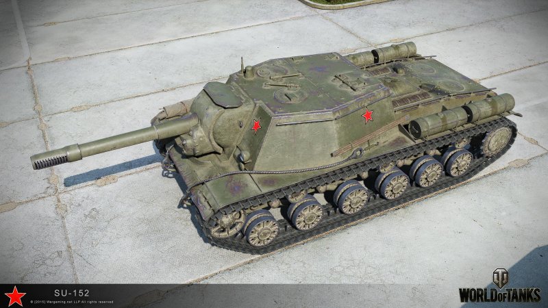World of Tanks танки Су 152