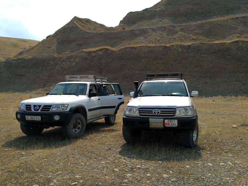 Nissan Patrol 2001 с багажником
