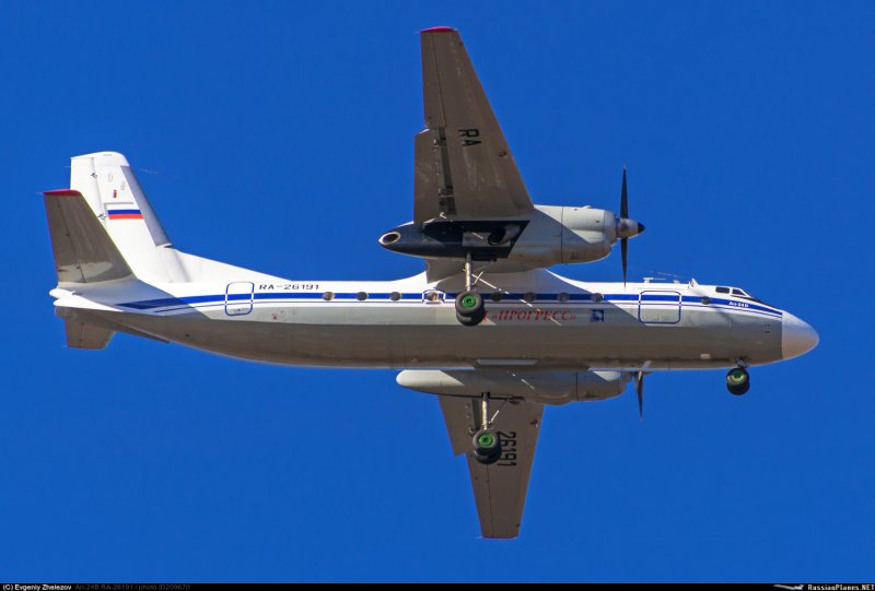 АН-24 пассажирский самолёт