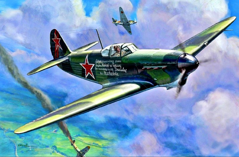 Yak 1b немецкий