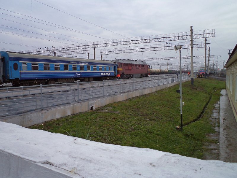 Пригородный поезд Яр - Ижевск