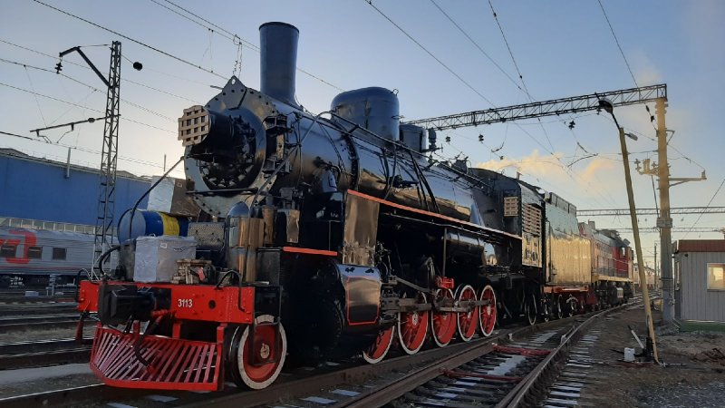 Паровоз еа3113 Троицк