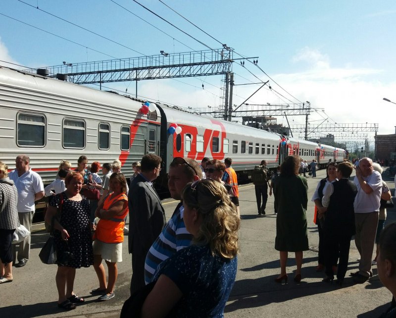 Поезд Москва Пермь