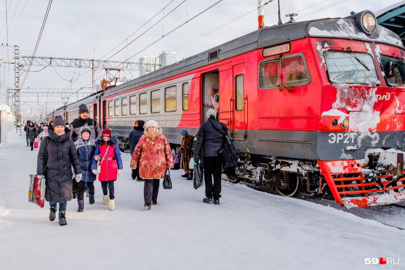 Пермская городская электричка