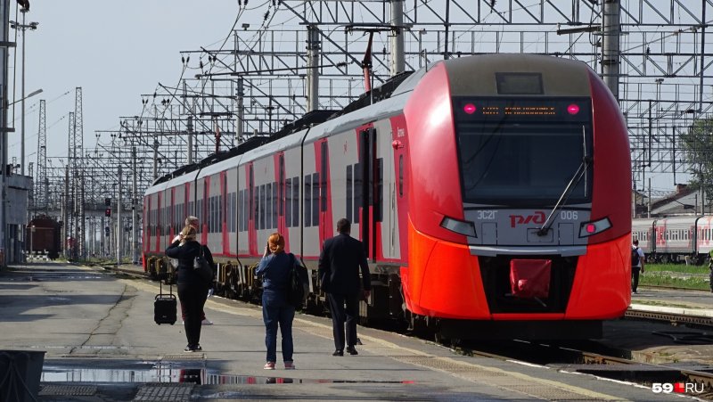 Ласточка электропоезд Пермь
