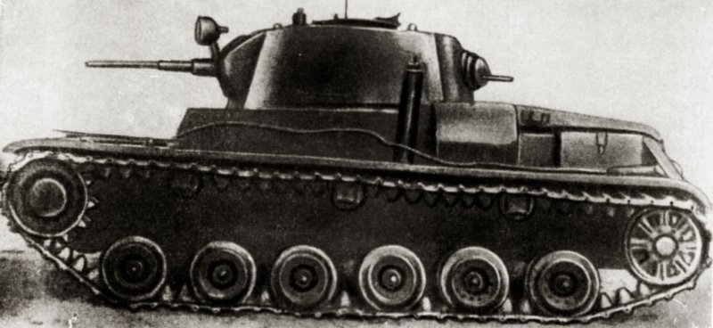 Т 46 танк чертеж