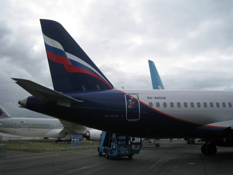 Самолет RRJ-95b-100 Северсталь