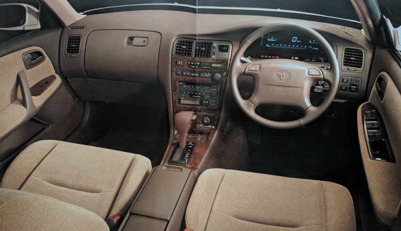 Toyota Mark II 90 салон