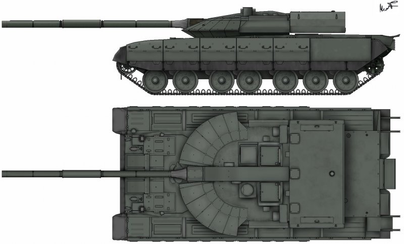 Т-95 черный Орел