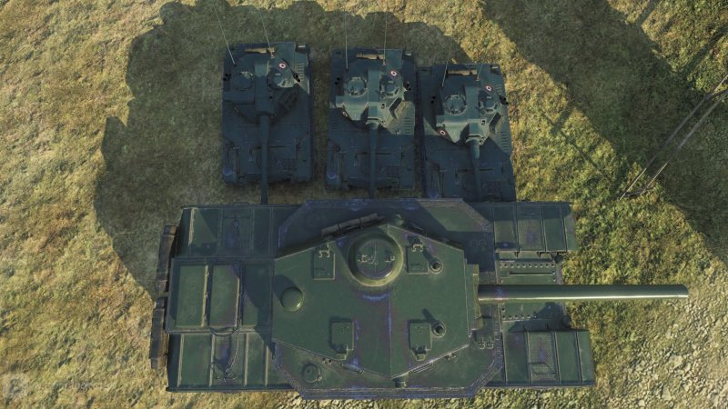 Type 5 Heavy и Маус