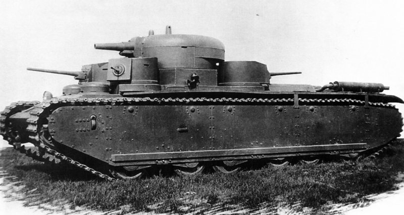 Т-35 танк СССР