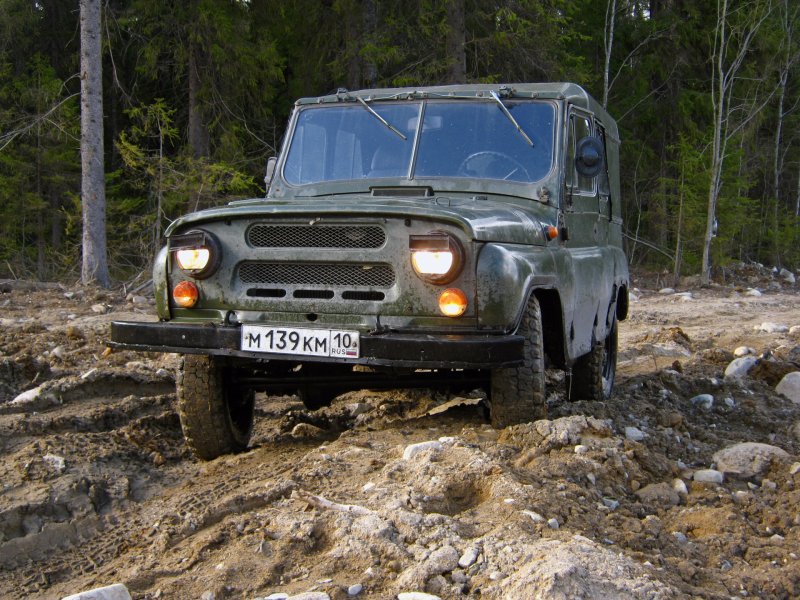 УАЗ 3151 зеленый