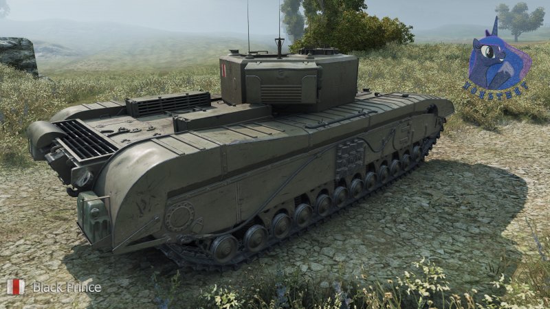Вар Тандер танк Black Prince