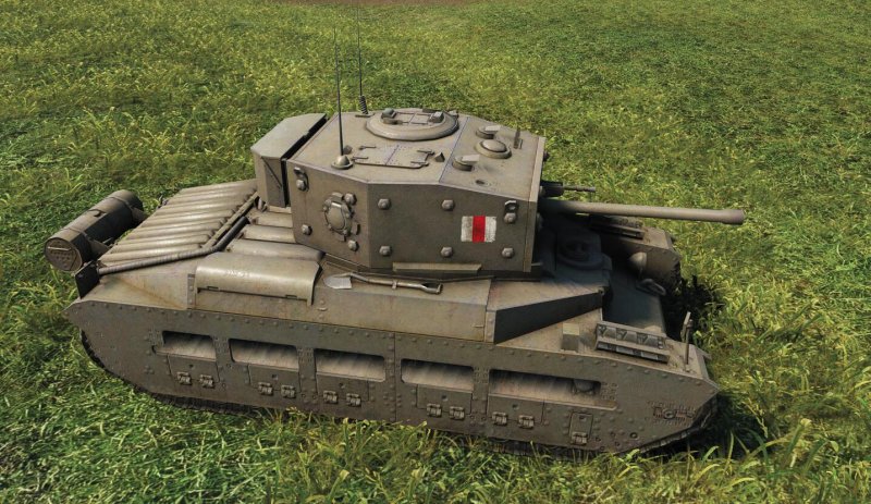 Британский танк Black Prince